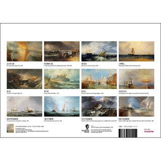 Wandkalender 2024 - Meisterwerke. Seestcke