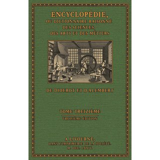 Encyclopdie - Texte, Volume 13: POM - REGG