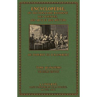Encyclopdie - Texte, Volume 15: SEN - TCH