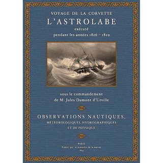 Voyage de la Corvette Astrolabe - Observations nautiques