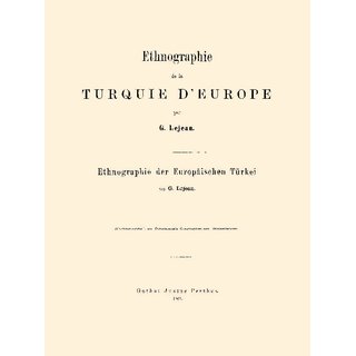 Ethnogaphie der europäischen Türkei