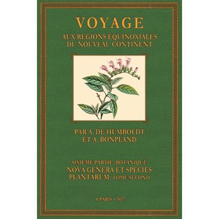 Voyage - Botanique - Nova Genera Plantarum - 2