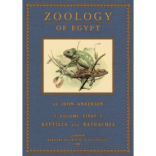 Zoology of Egypt  1: Reptilia