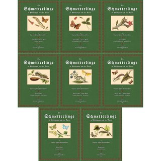 Die Schmetterlinge in Abbildungen - 1 bis 5 und Supplemente 1- 4
