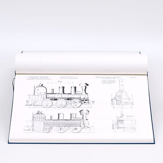 Die Entwicklung der Lokomotive - 1835 - 1920 - Tafeln