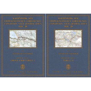 Kartenwerk der Forschungsexpedition - 1 und 2