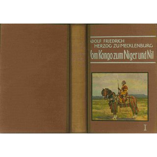 Vom Kongo zum Niger - 1 und 2 - Antiquarisches Exemplar