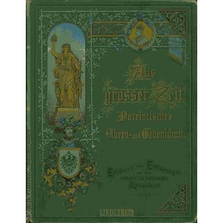 Patriotisches Ehren- und Gedenkbuch 1870-71 - Antiquarisches Exemplar
