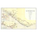 Reisebilder aus Liberia - Übersichtskarte