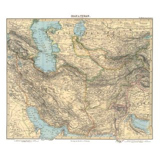 Persien, das Land der Sonne - Übersichtskarte
