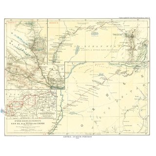 Die Ergebnisse meiner Reisen in Zentralasien - Übersichtskarten