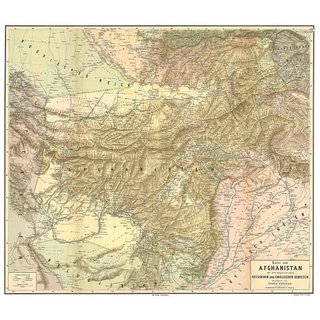Afghanistan - Übersichtskarte
