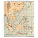 Die Reichspostdampferlinien nach Ostasien - Übersichtskarten