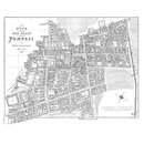 Pompeji in seinen Gebäuden - Übersichtskarte