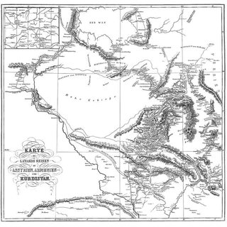 Nineveh und Babylon - Übersichtskarte