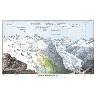 Die Eiswüsten und selten betretenen Hochalpen - Übersichtskarten