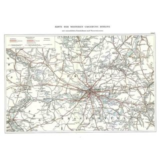 Berlin und seine Eisenbahnen 1846-1896 - Übersichtskarten