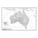 Voyage aux Terres Australes - Carte générale