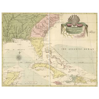 The Natural History of Carolina - general map
