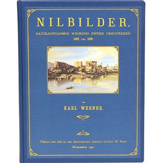 Nilbilder - Vierundzwanzig Facsimiles nach Aquarellen