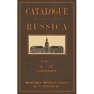 Catalogue des Russica - 1