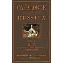 Catalogue  des  Russica - 2