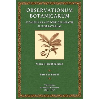 Observationum  botanicarum iconibus - Pars 1- 2